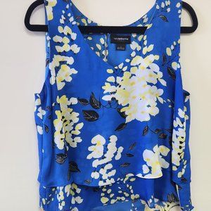 Liz Claiborne Career Women's Large V Neck Sleeveless Tank Top